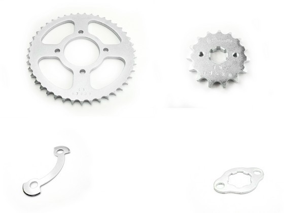 KIT PIÑONES - GSX 150 4 HUECOS (PT43C-PD15C- 428) CASSARELLA