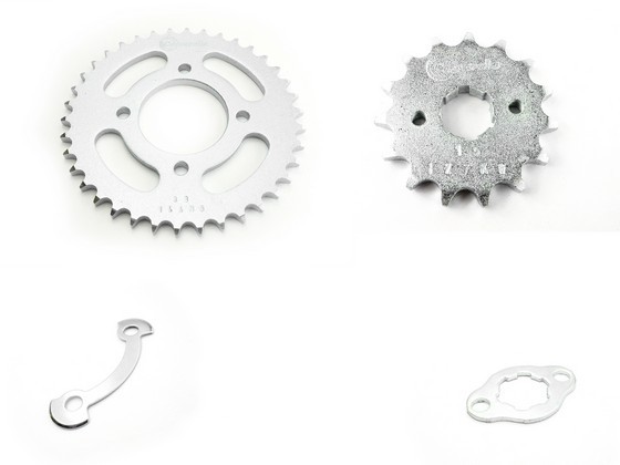 KIT PIÑONES - AKT EVO 150 4 HUECOS (PT38C-PD15C PASO 428) CASSARELLA