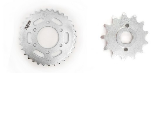 KIT PIÑONES - UM XTREET II 180 6 HUECOS (PT32C-PD13C PASO 520) CASSARELLA