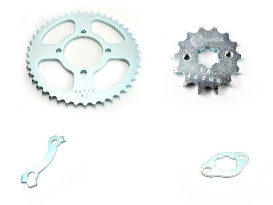 KIT PIÑONES - YBR SS 125 4 HUECOS (PT45C-PD14C- 428) CASSARELLA