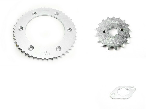 KIT PIÑONES - NXR 150 6 HUECOS (PT49C-PD17C- 428) CASSARELLA