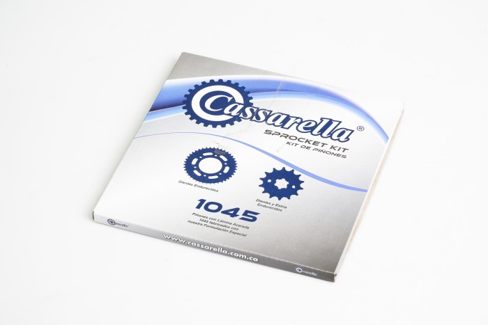 KIT PIÑONES - HAYATE 110 4 HUECOS (PT40C-PD14C PASO 420) CASSARELLA