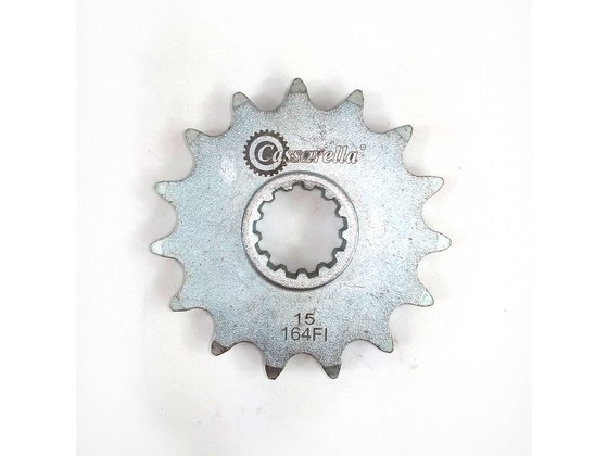 PIÑON SALIDA - 15 KLR 650 CON MANZANA CASSARELLA