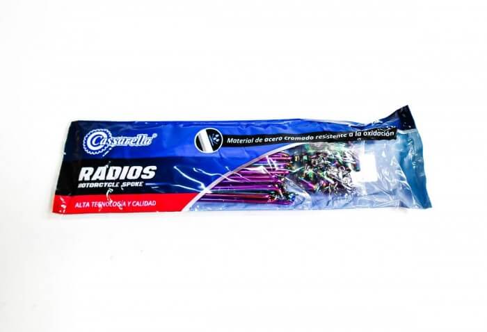 RADIO CALIBRE 9X168 CASSARELLA TORNASOL TRAS.RX100A/115/DEL.NKD125 F.B/DEL CRYPTON110/115/VIVA JUEGO (261)