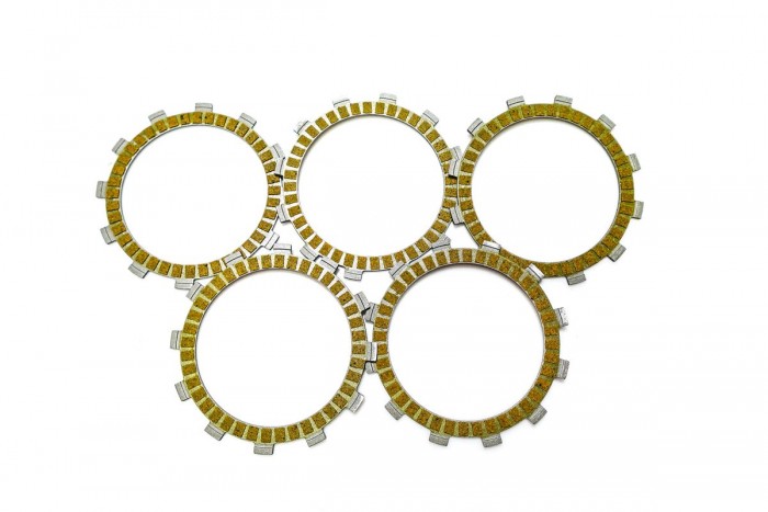 DISCOS CLUTCH CASSARELLA AX100|AK100S 2004-2008 JUEGO*5 (165-JAP)