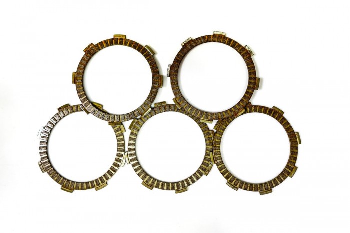 DISCOS CLUTCH CASSARELLA APACHE RTR 160|RTR 180|RTR160 4V|RAIDER  JUEGO*5 (165-JAP)