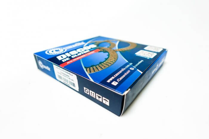 DISCOS CLUTCH CASSARELLA FZ16|FZ2.0|SZR|SZRR|FZN150D|FZ3.0 JUEGO*4 (165-JAP)