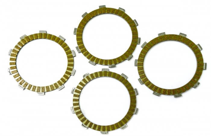 DISCOS CLUTCH CASSARELLA FZ16|FZ2.0|SZR|SZRR|FZN150D|FZ3.0 JUEGO*4 (165-JAP)