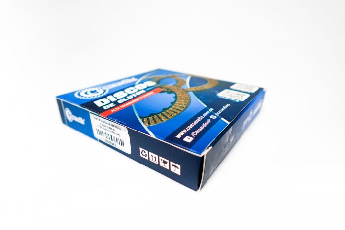 DISCOS CLUTCH CASSARELLA FZ250|FZN250-A|XTZ25 JUEGO*6(165-JAP)