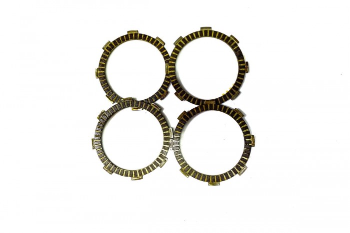 DISCOS CLUTCH CASSARELLA AKT125 FLEX MOD. 2009 JUEGO*4 (165-JAP)