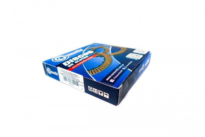 DISCOS CLUTCH CASSARELLA BOXER CT100|BOXER BM 100 CLASSIC|PLATINO110 COMFORTE DRL|PLATINO110 COMFORTEC|XCD|PLATINO125|DISCOVER 100|DISCOVER125 THIN|DISCOVER125ST JUEGO*5 (165-JAP)