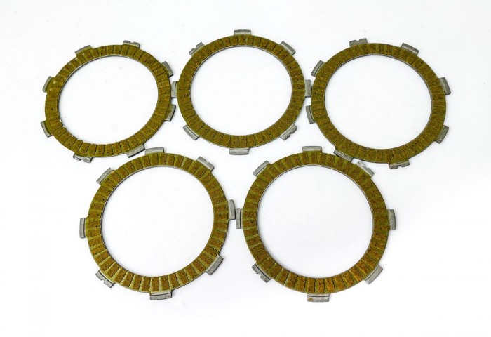 DISCOS CLUTCH CASSARELLA BOXER CT100|BOXER BM 100 CLASSIC|PLATINO110 COMFORTE DRL|PLATINO110 COMFORTEC|XCD|PLATINO125|DISCOVER 100|DISCOVER125 THIN|DISCOVER125ST JUEGO*5 (165-JAP)