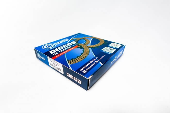 DISCOS CLUTCH CASSARELLA BAJAJ CT125 UG 119 MM JUEGO *5(165-JAP)