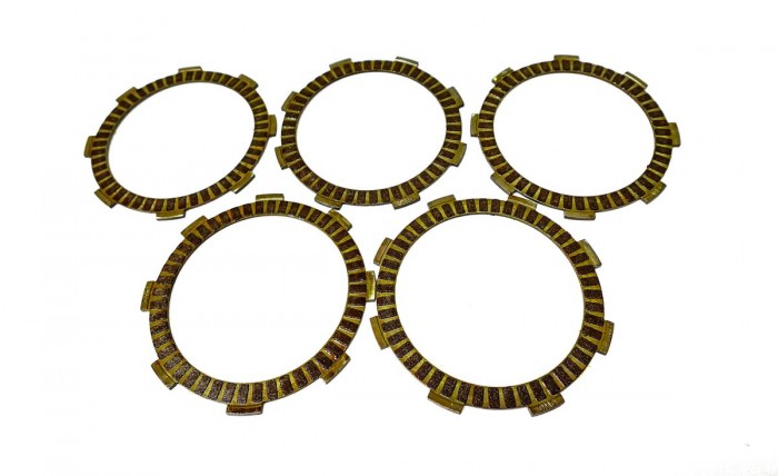 DISCOS CLUTCH CASSARELLA BAJAJ BOXER BM150 X JUEGO*5 (165-JAP)