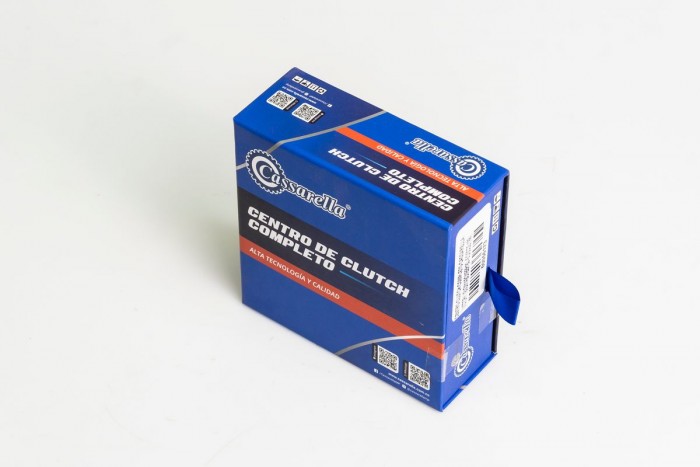 CENTRO CLUTCH COMPLETO CASSARELLA |VICTORY VENOM14|BOMBER150 - 6 DISCOS (166)