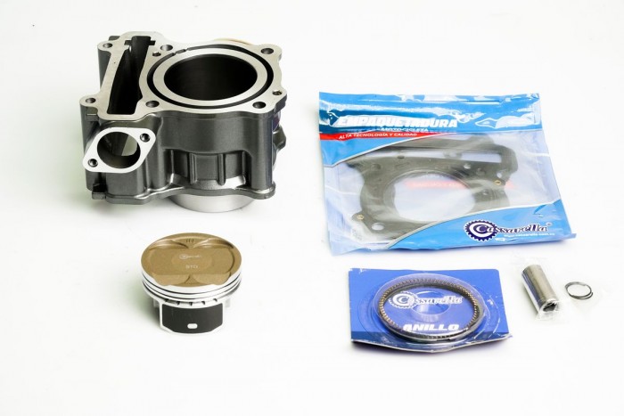 KIT CILINDRO COMPLETO CON PISTON CASSARELLA BENELLI 180S 63MM (490C)