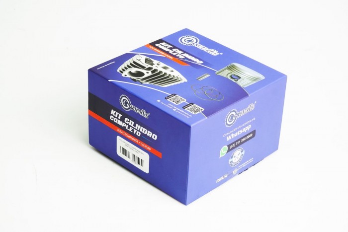 KIT CILINDRO COMPLETO CON PISTON CASSARELLA NEO NX110 53.5MM (490C)