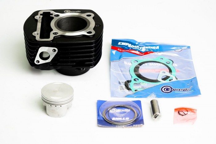 KIT CILINDRO COMPLETO CON PISTON CASSARELLA FZ16 2.0/FAZER 2.0/SZ15RR/FZN150 57.3 MM (490C)