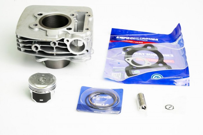 KIT CILINDRO COMPLETO CON PISTON CASSARELLA BOXER125 52MM (490C)