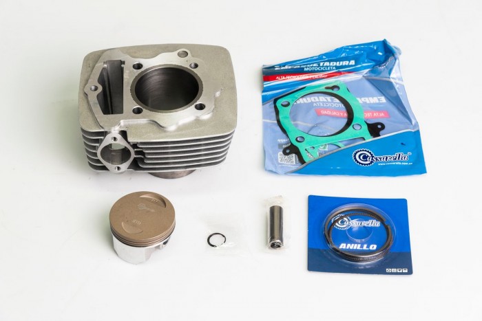 KIT CILINDRO COMPLETO CON PISTON CASSARELLA VICTORY VENOM18 63.5MM (490C)