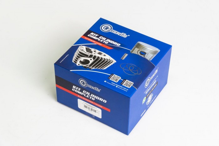 KIT CILINDRO COMPLETO CON PISTON CASSARELLA VICTORY BOMBER150 62MM (490C)