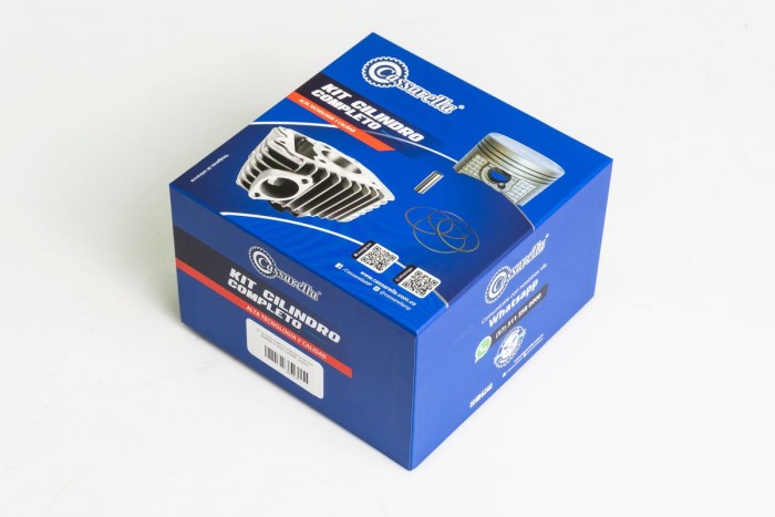 KIT CILINDRO COMPLETO CON PISTON CASSARELLA VICTORY VENOM14 62MM (490C)