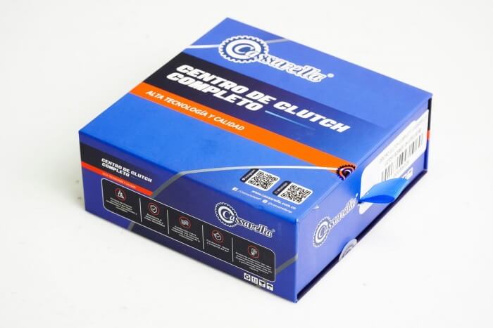 CENTRO CLUTCH COMPLETO CASSARELLA |VICTORY BOMBER 125|COMBAT 125 - 5 DISCOS (166)