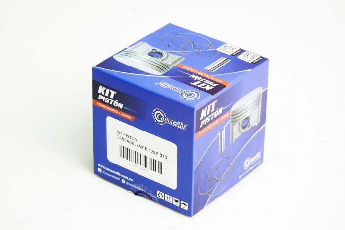 KIT PISTON CASSARELLA|CB 125 F STD