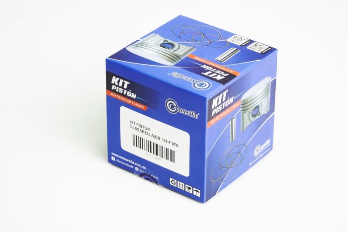KIT PISTON CASSARELLA|CB 125 F 075