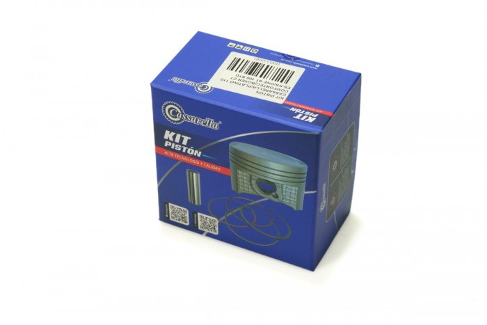 KIT PISTON CASSARELLA|PLATINO 110 COMFORTEC|BOXER CT ES-KS|ONE ST 100 STD