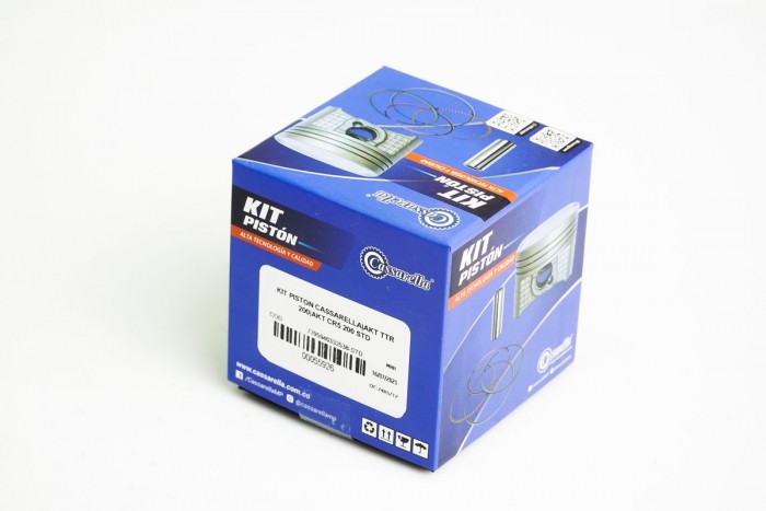 KIT PISTON CASSARELLA AKT200CR5/TTR200 CARGUERO  STD (235-JAP)
