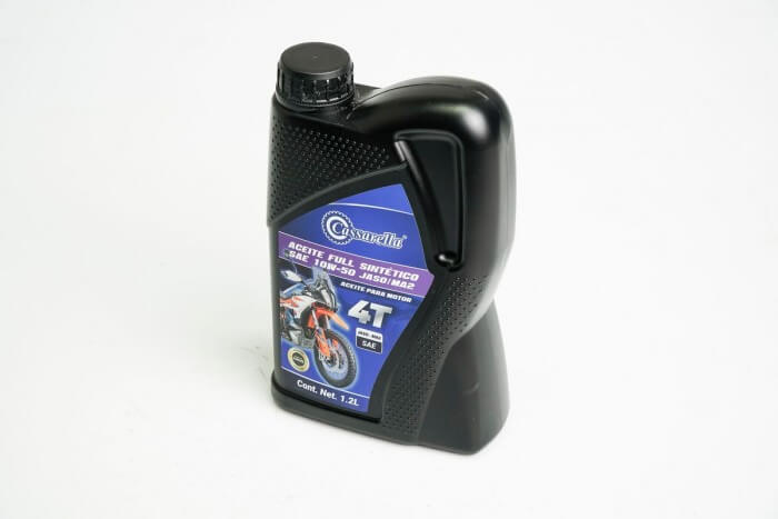 ACEITE CASSARELLA 10W50 FULL SINTETICO 4T JASO MA2 1.2 LITRO (001)