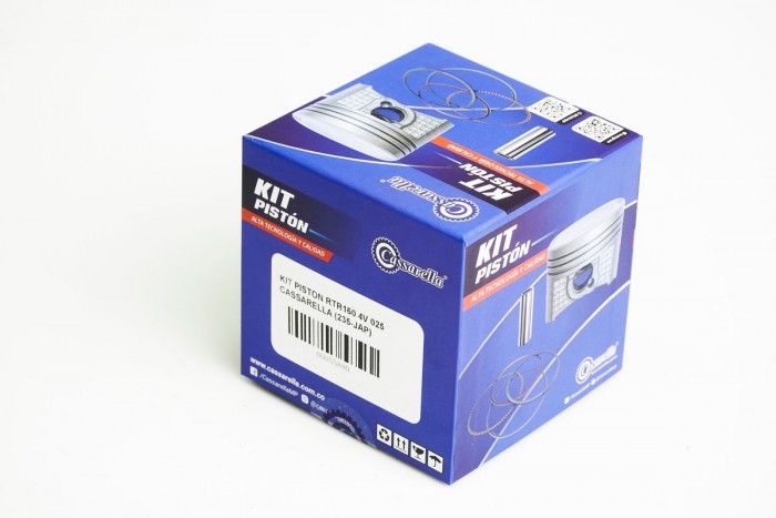 KIT PISTON CASSARELLA RTR160 4V 025 (235-JAP)