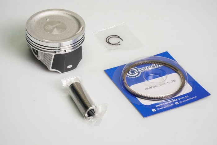 KIT PISTON CASSARELLA RTR200 025 (235-JAP)