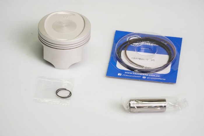 KIT PISTON CASSARELLA CB190R 025 (235-JAP)