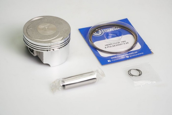 KIT PISTON CASSARELLA HUNK 190/X-PULSE200/FI 025 (235-JAP)