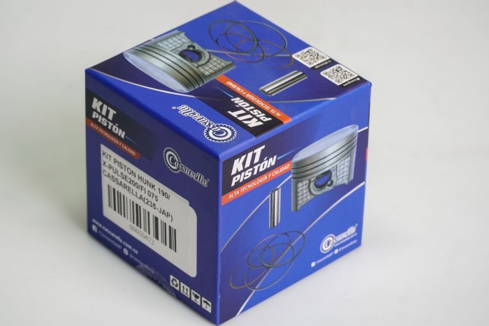 KIT PISTON CASSARELLA HUNK 190/X-PULSE200/FI 075 (235-JAP)