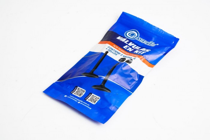 VALVULAS KIT ADMISION Y ESCAPE CON SELLOS CASSARELLA + PCX160(372-JAP)