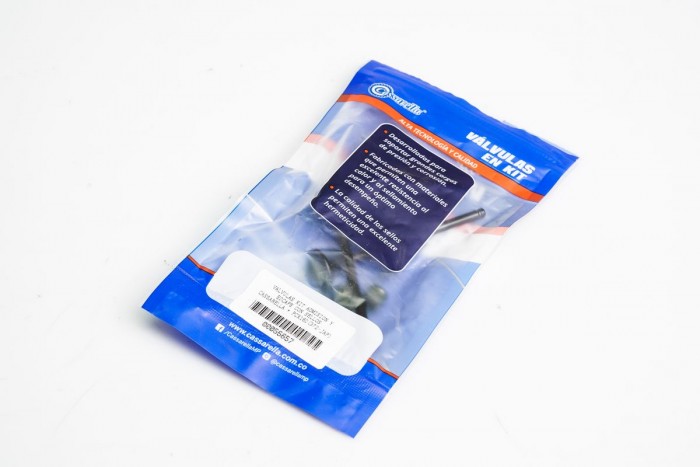 VALVULAS KIT ADMISION Y ESCAPE CON SELLOS CASSARELLA + PCX160(372-JAP)
