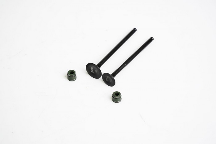VALVULAS KIT ADMISION Y ESCAPE CON SELLOS CASSARELLA + PCX160(372-JAP)