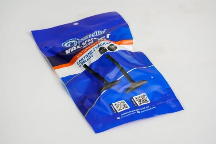 VALVULAS KIT ADMISION Y ESCAPE CON SELLOS CASSARELLA + NEO NX110(372-JAP)