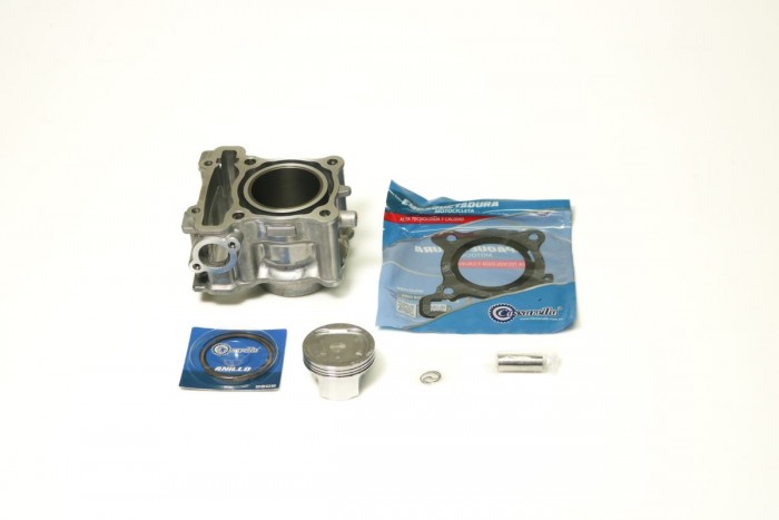 KIT CILINDRO COMPLETO CON PISTON CASSARELLA NMAX(GPD150) 58MM (490C)