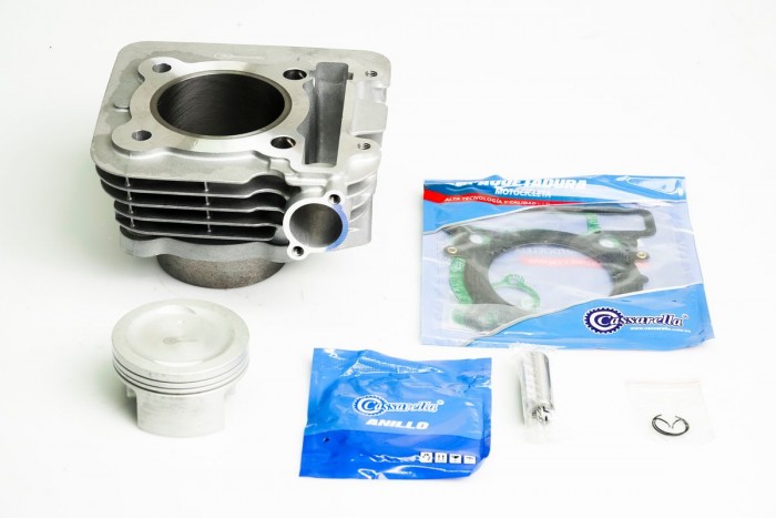 KIT CILINDRO COMPLETO CON PISTON CASSARELLA FZN250 74MM (490C)
