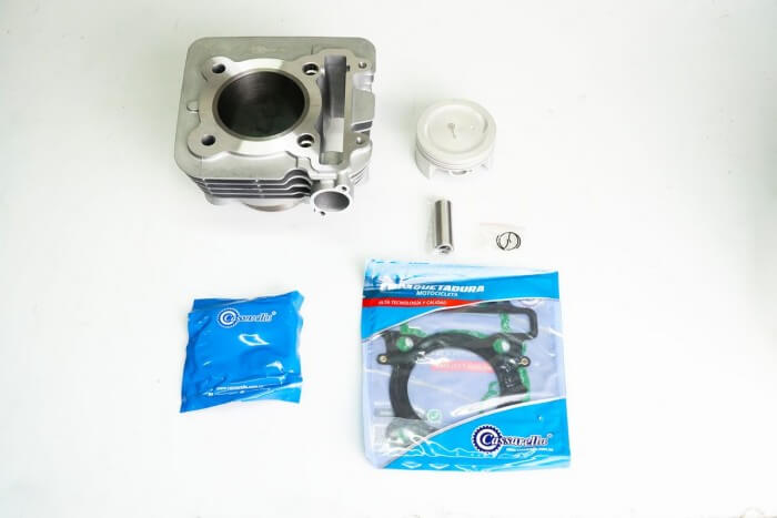 KIT CILINDRO COMPLETO CON PISTON CASSARELLA FZN250 74MM (490C)