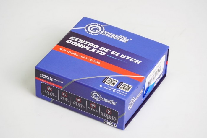 CENTRO CLUTCH COMPLETO CASSARELLA SPLENDOR ISMART 110 -4 DISCOS (166)