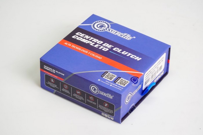 CENTRO CLUTCH COMPLETO CASSARELLA DISCOVER135 SPORT -4 DISCOS (166)