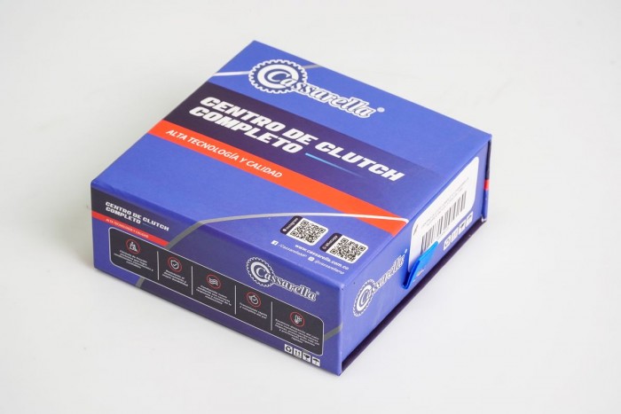 CENTRO CLUTCH COMPLETO CASSARELLA XCD/PLATINO125 -5 DISCOS (166)