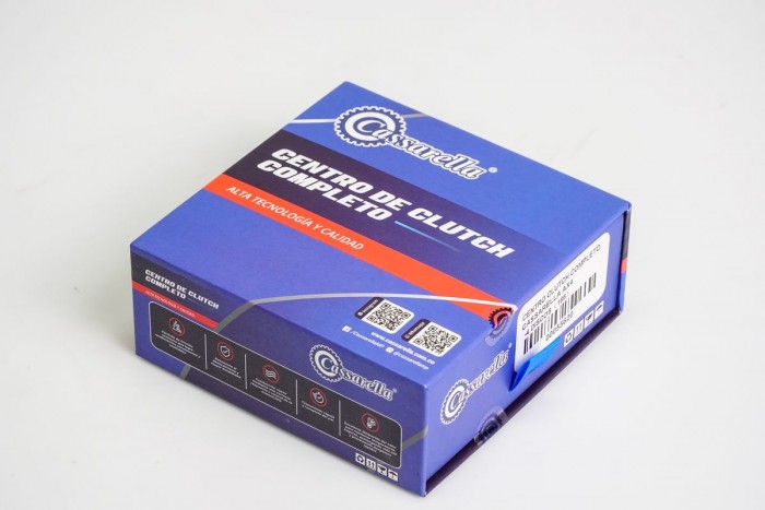 CENTRO CLUTCH COMPLETO CASSARELLA AX4 -4 DISCOS (166)