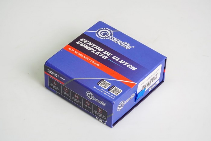 CENTRO CLUTCH COMPLETO CASSARELLA TVS APACHE RTR200 4V -6 DISCOS (166)