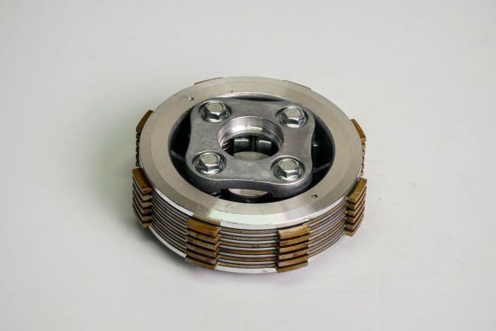 CENTRO CLUTCH COMPLETO CASSARELLA TVS APACHE RTR200 4V -6 DISCOS (166)